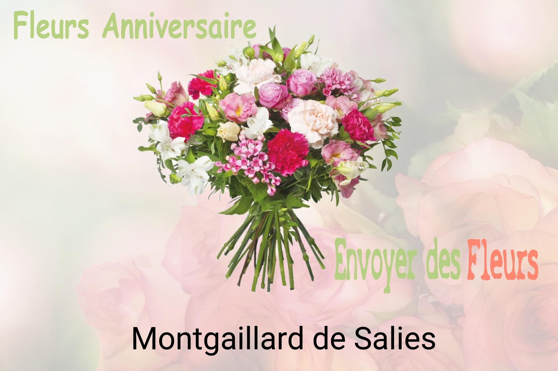 Bouquet de fleurs d’anniversaire livré à Montgaillard-de-Salies